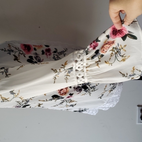 Kimono floral Swim cover-up up Size OS New with tag - Picture 5 of 11